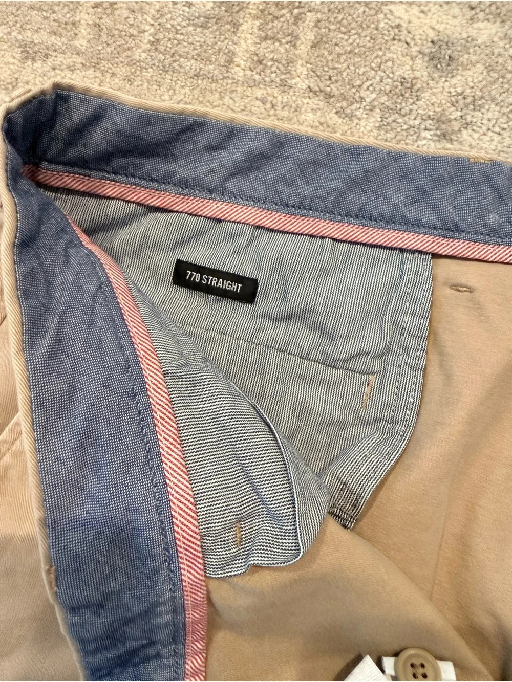 J. Crew Straight-Fit Chinos in Light Khaki